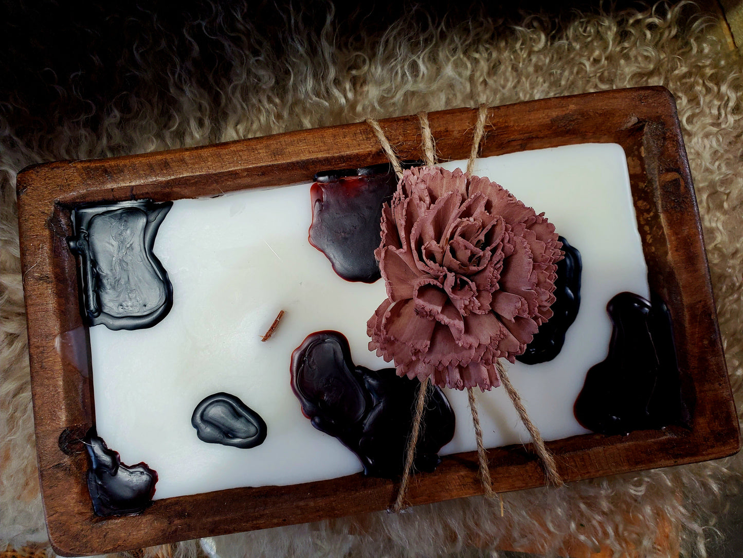 Cow Print Dough Bowls