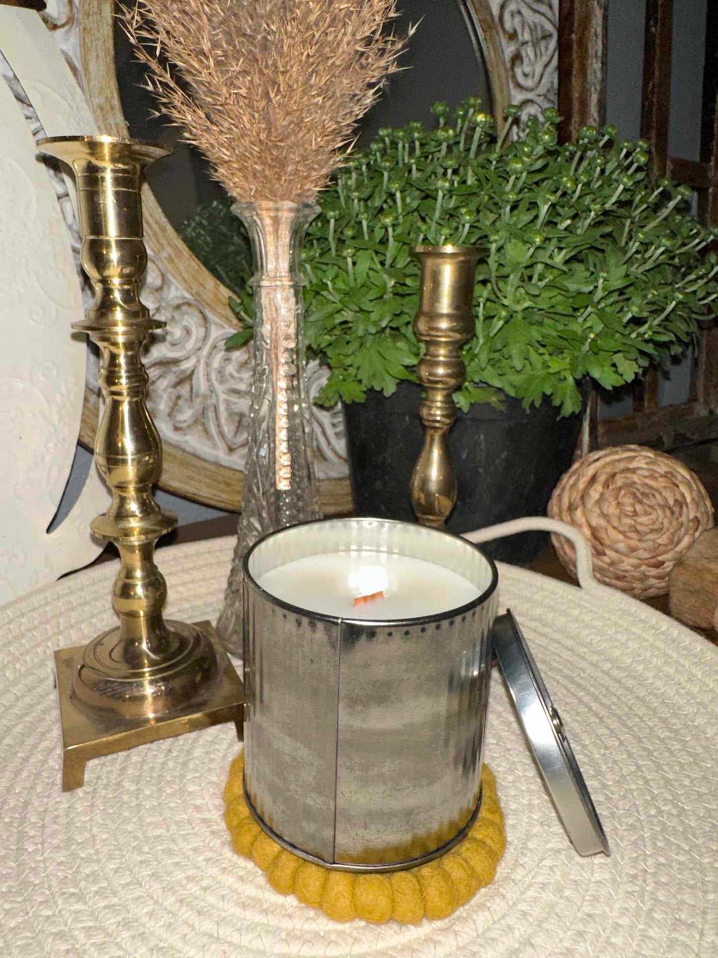 Boys of Fall Wooden Wick Jar Candle, Wax Melt & Room Spray