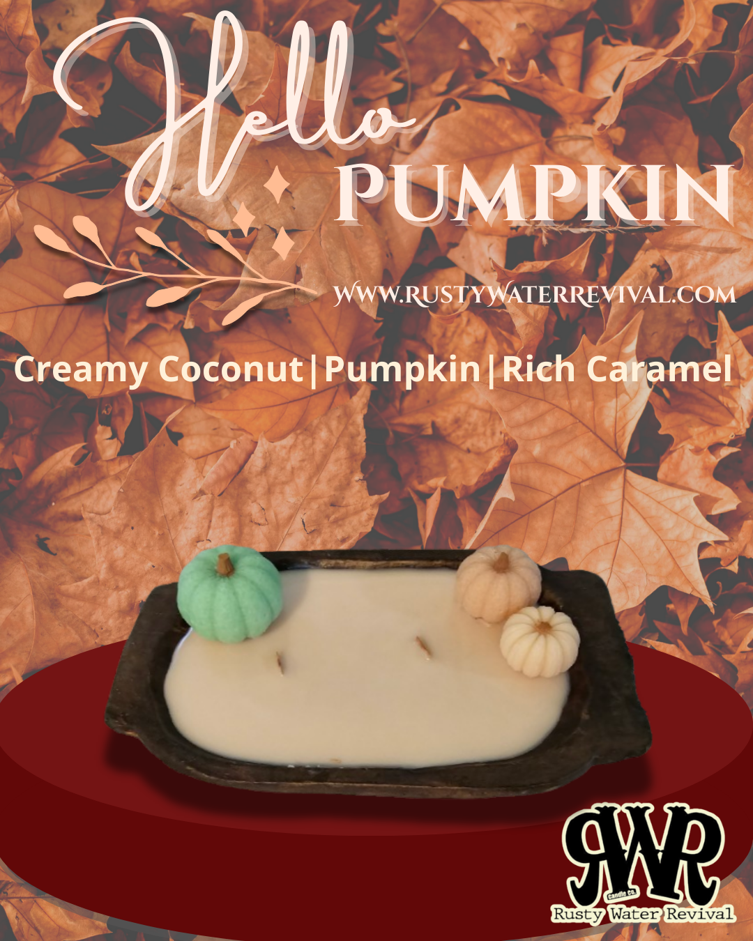 Hello Pumpkin Dough Bowl Candle *limited edition*