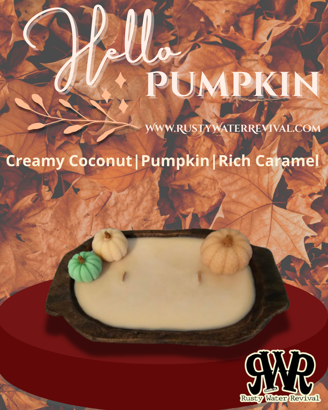 Hello Pumpkin Dough Bowl Candle *limited edition*