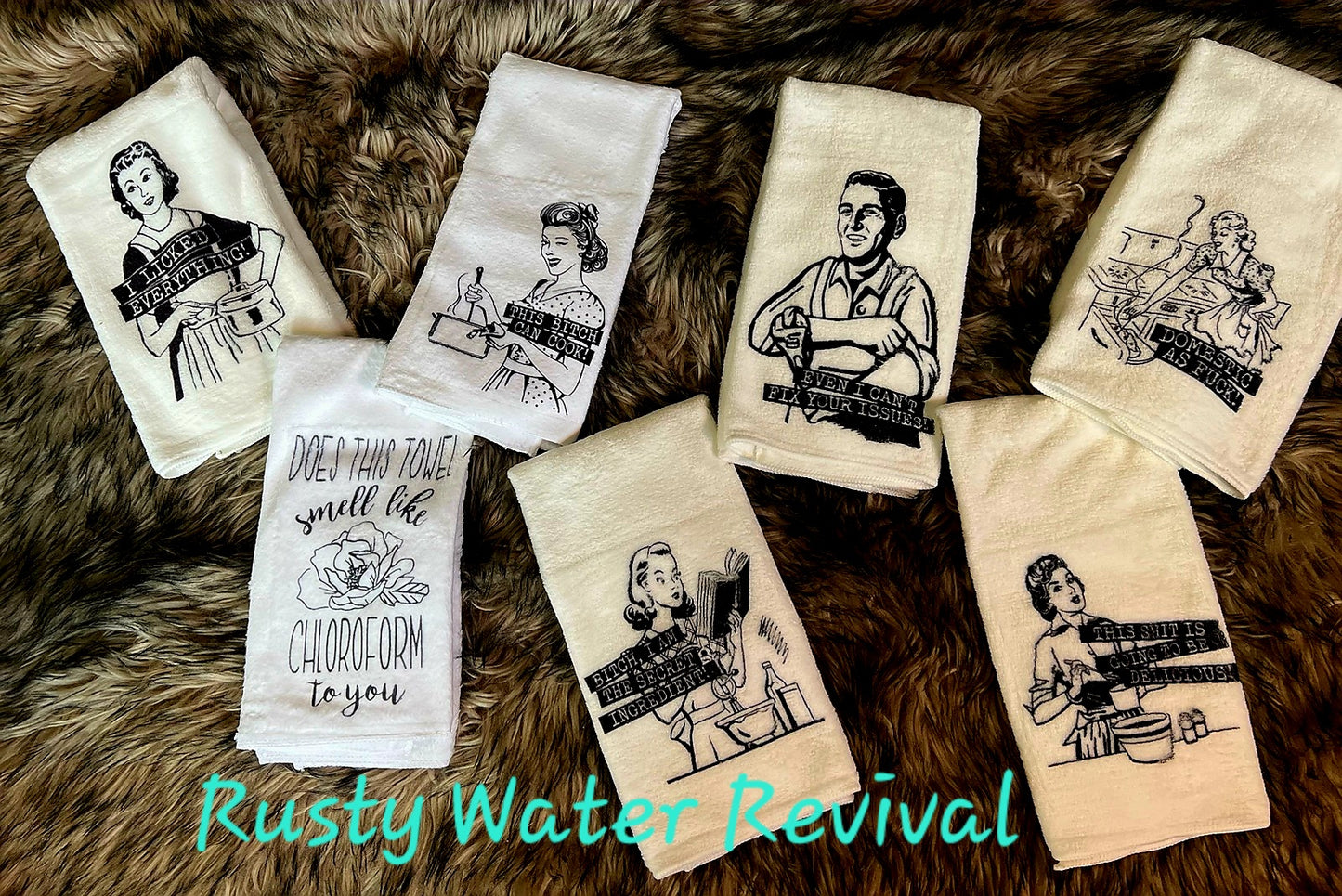 SNARKY COLLECTION: This shit is going to be delicious hand towel