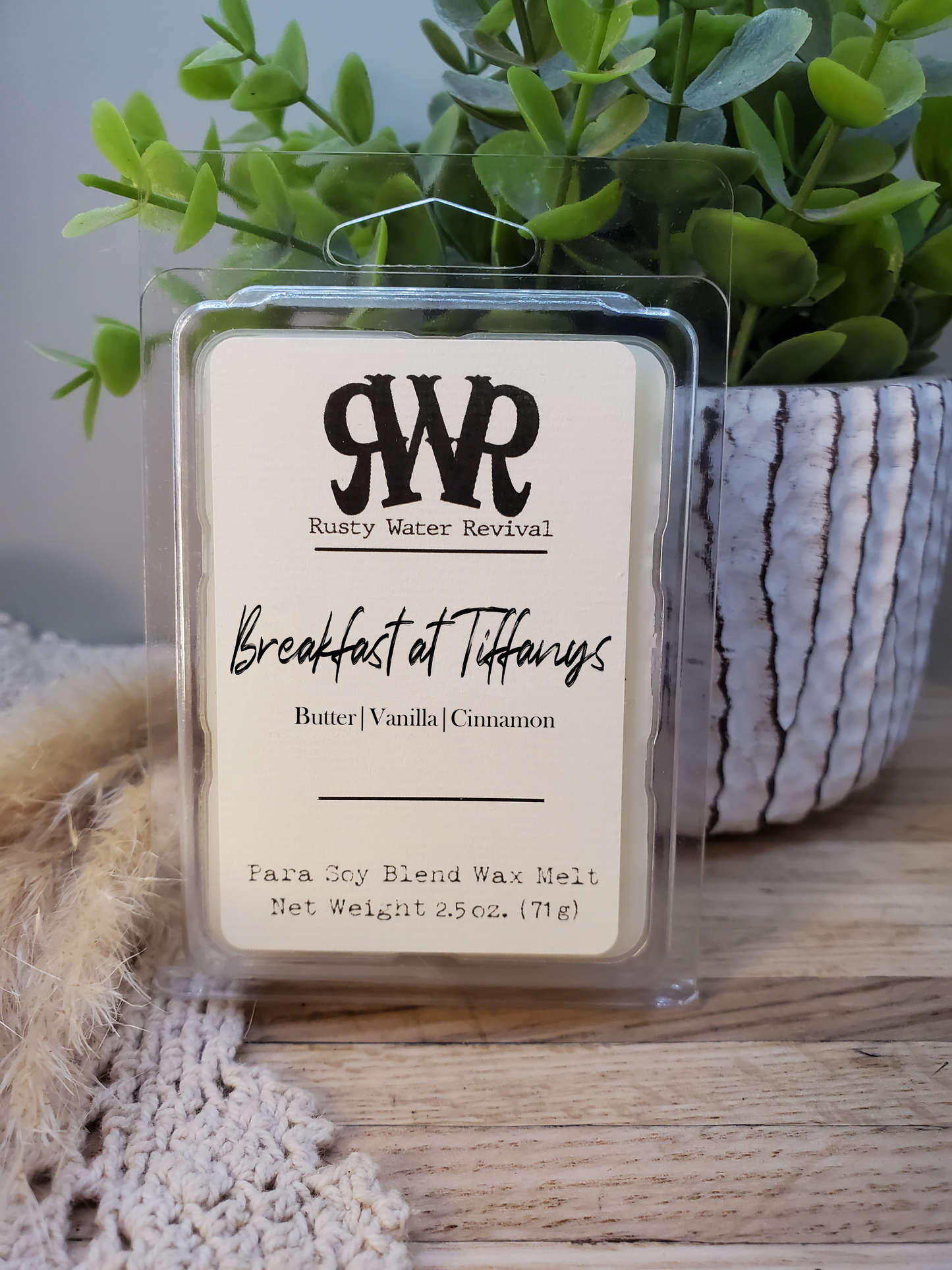 Breakfast at Tiffanys Wooden Wick Jar Candle, Wax Melt & Room Spray