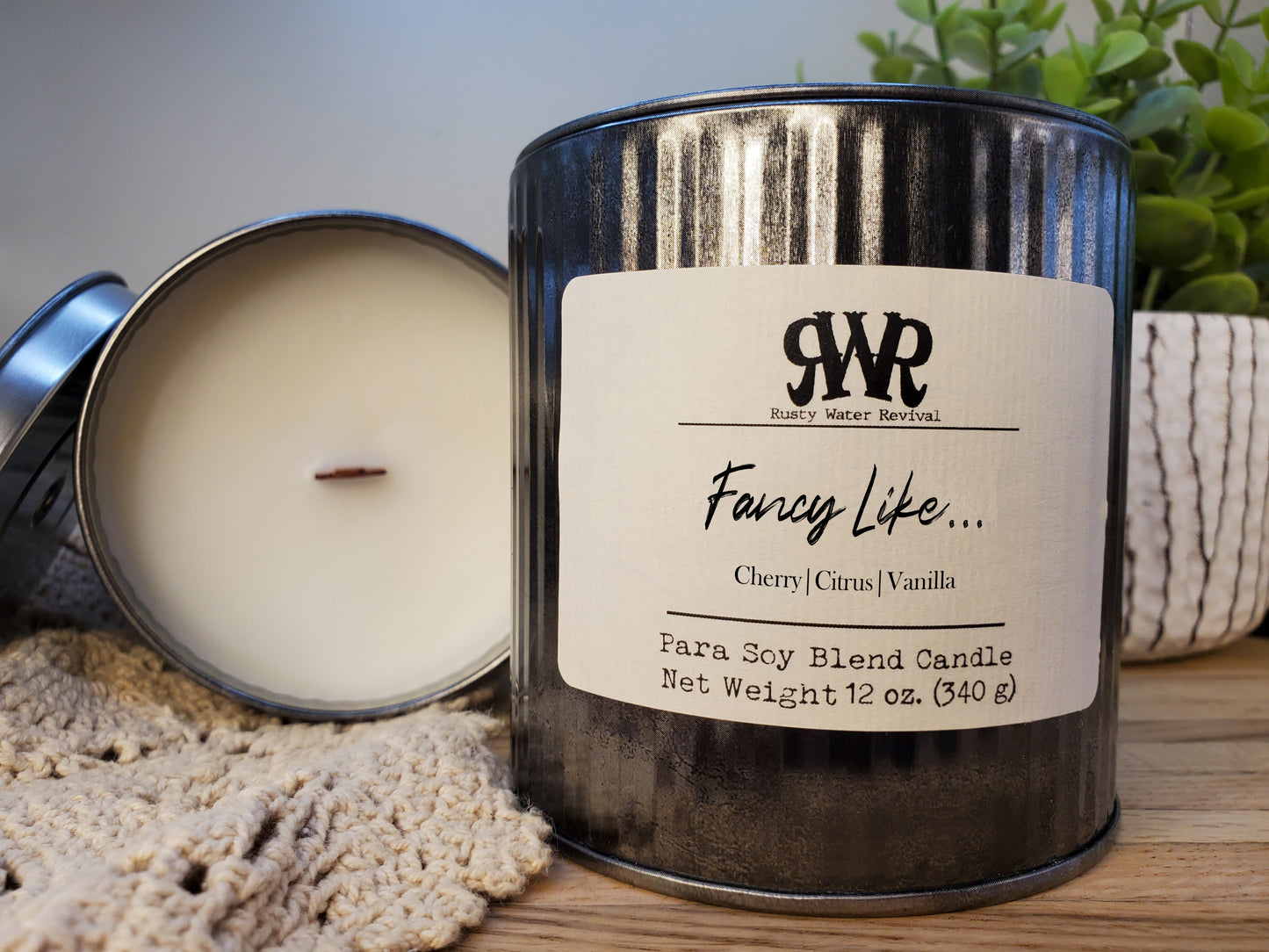 Fancy Like Wooden Wick Jar Candle, Wax Melt & Room Spray