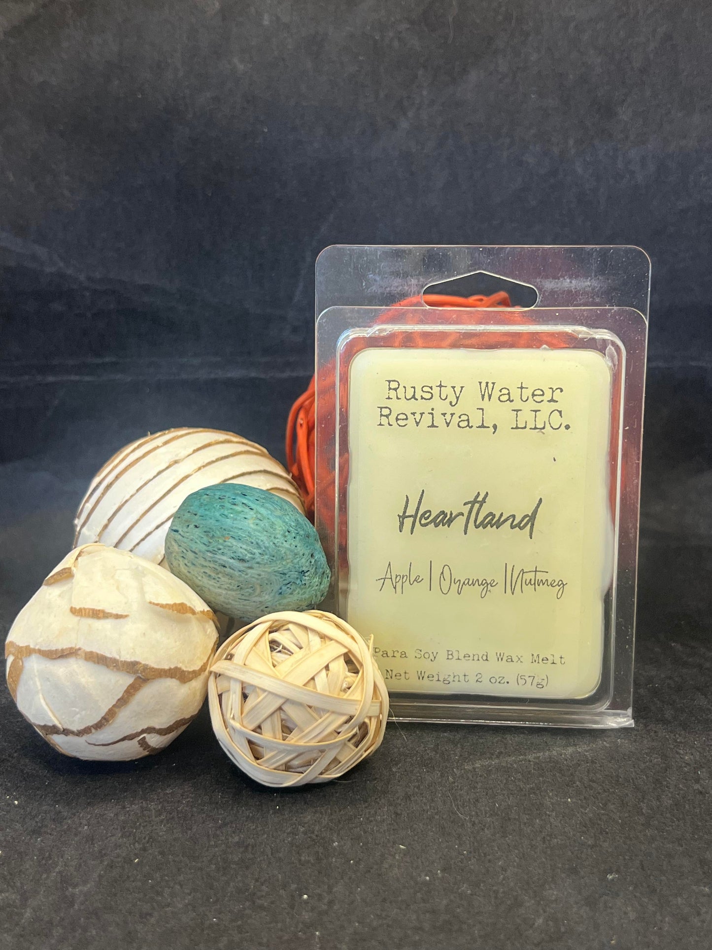 Heartland Wooden Wick Candle & Wax Melt