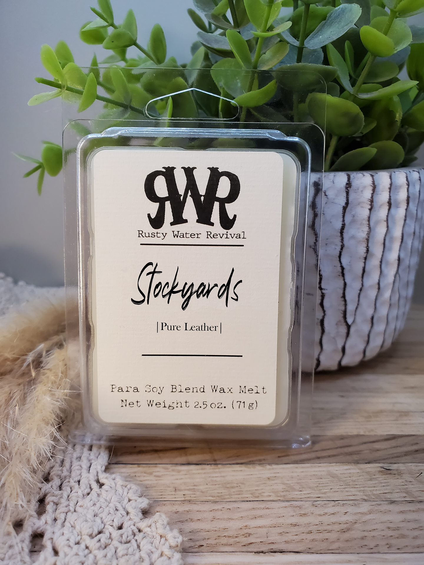 Stockyards Wooden Wick Candle