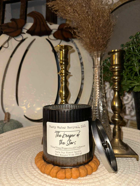 The Keeper of the Stars Wooden Wick Jar Candle, Wax Melt & Room Spray