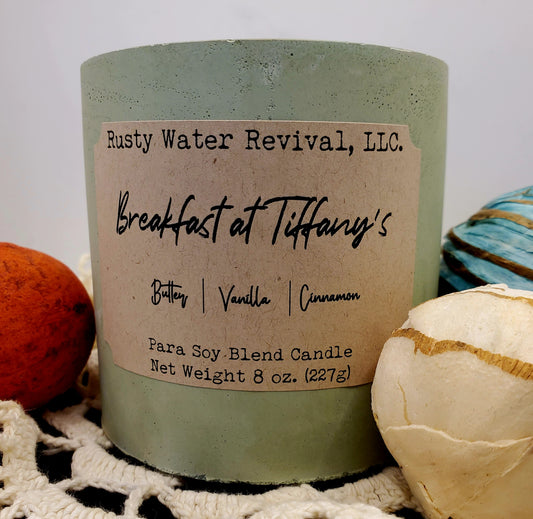 Breakfast at Tiffany's Wooden Wick Candle & Wax Melt