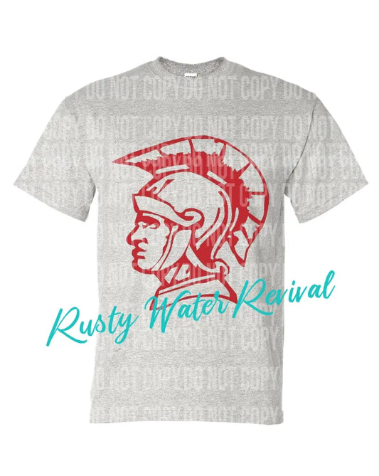 Red Vandal Head Unisex Tee (V39)